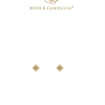 ROSE & CAMELLIA ROSE & CAMELLIA - Oorbellen goud noor