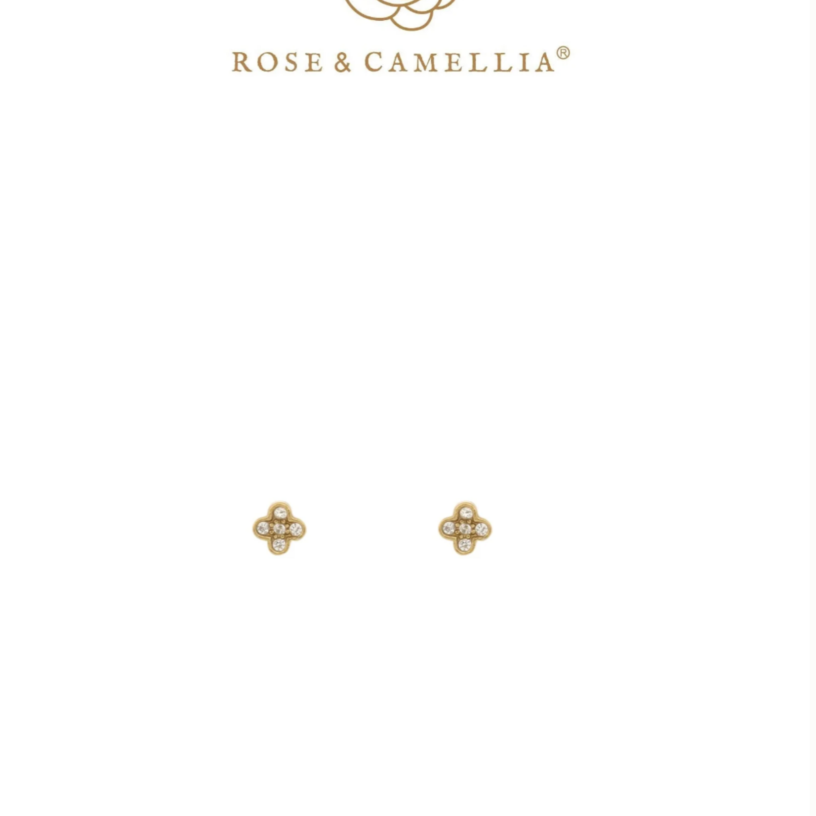 ROSE & CAMELLIA ROSE & CAMELLIA - Oorbellen goud noor