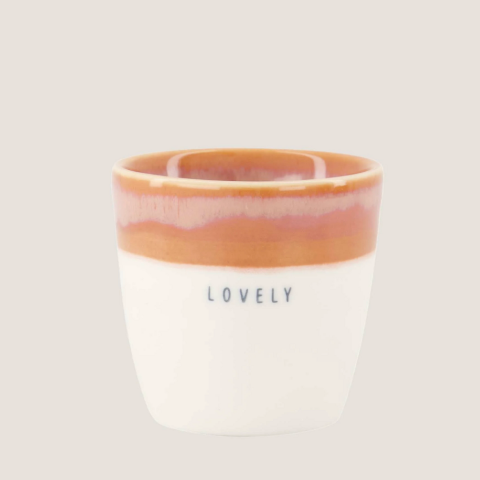 ZUSSS ZUSSS - Espressomok lovely wit/donkerroze