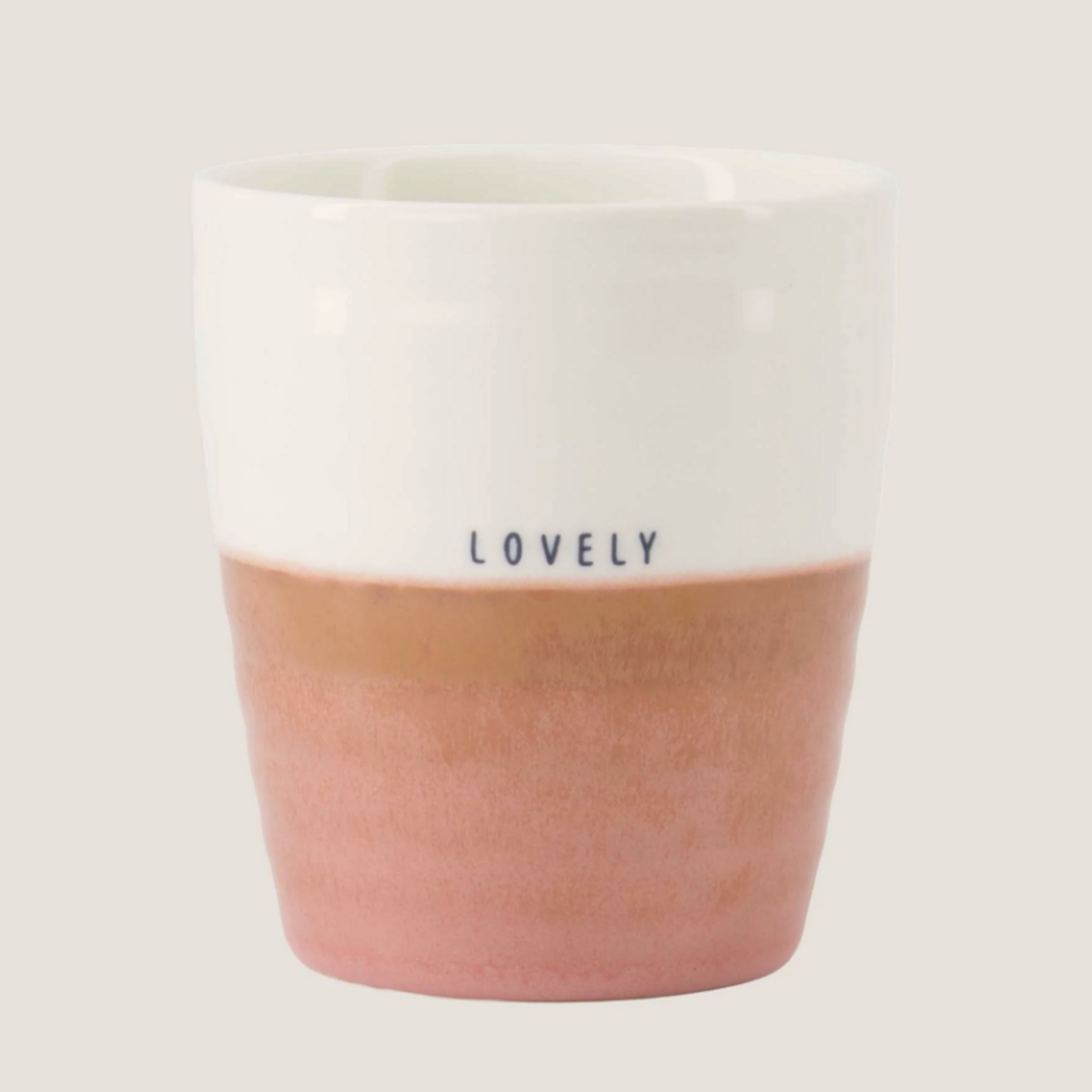 ZUSSS ZUSSS - Koffiemok lovely wit/donkerroze