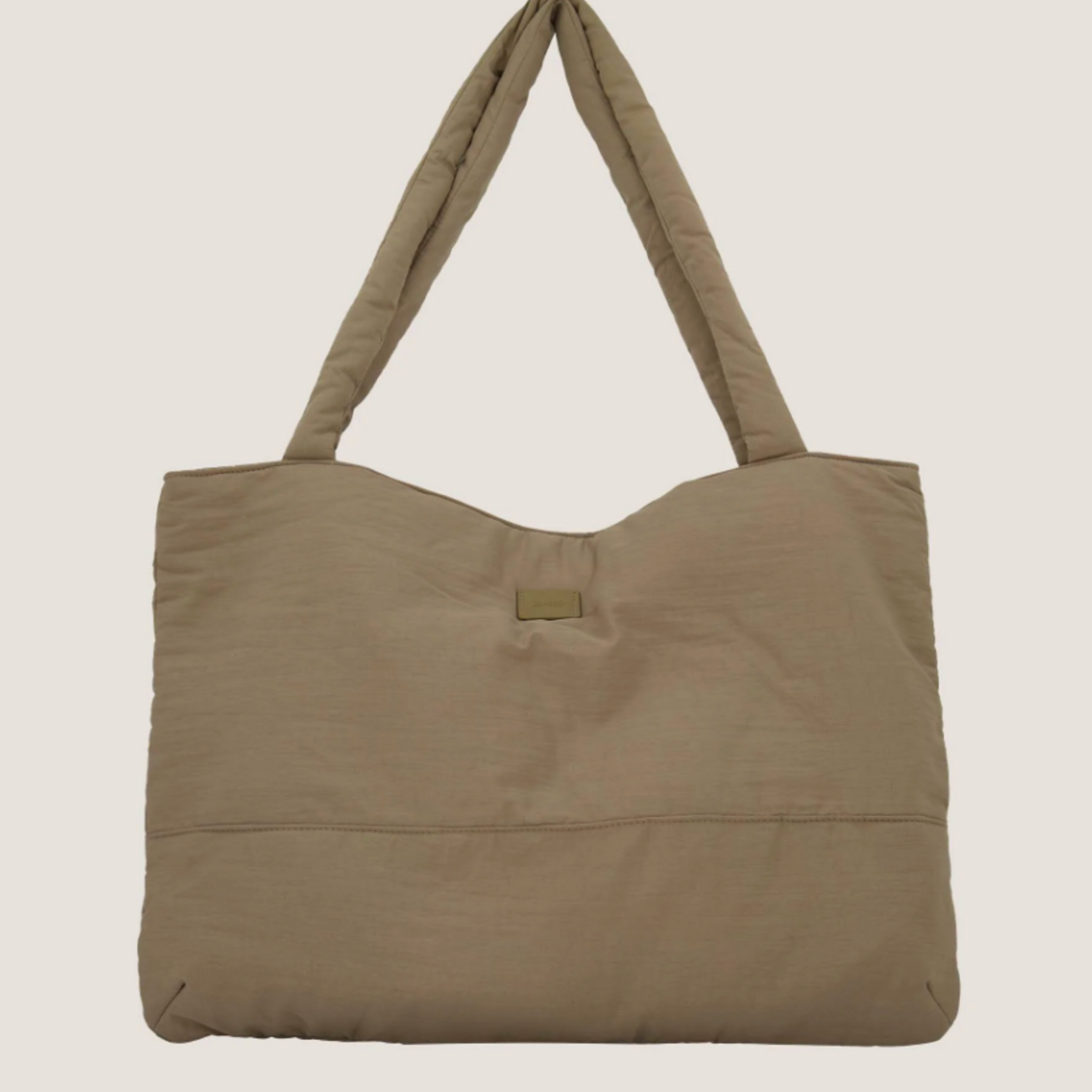 ZUSSS ZUSSS - Nylon  shopper bulky soft sand