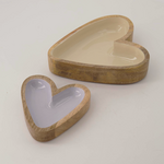 ZUSSS ZUSSS - Houten kom hartje zand