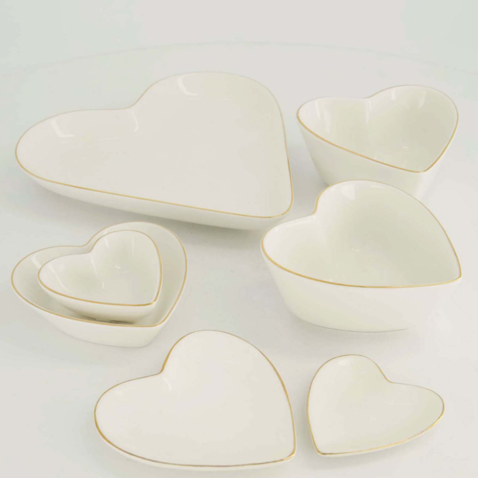 ZUSSS ZUSSS - Theetip hartvorm wit