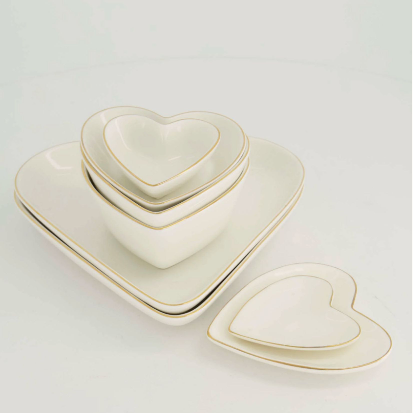 ZUSSS ZUSSS - Theetip hartvorm wit