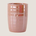 ZUSSS ZUSSS - Koffiemok parelmoer hartje roze