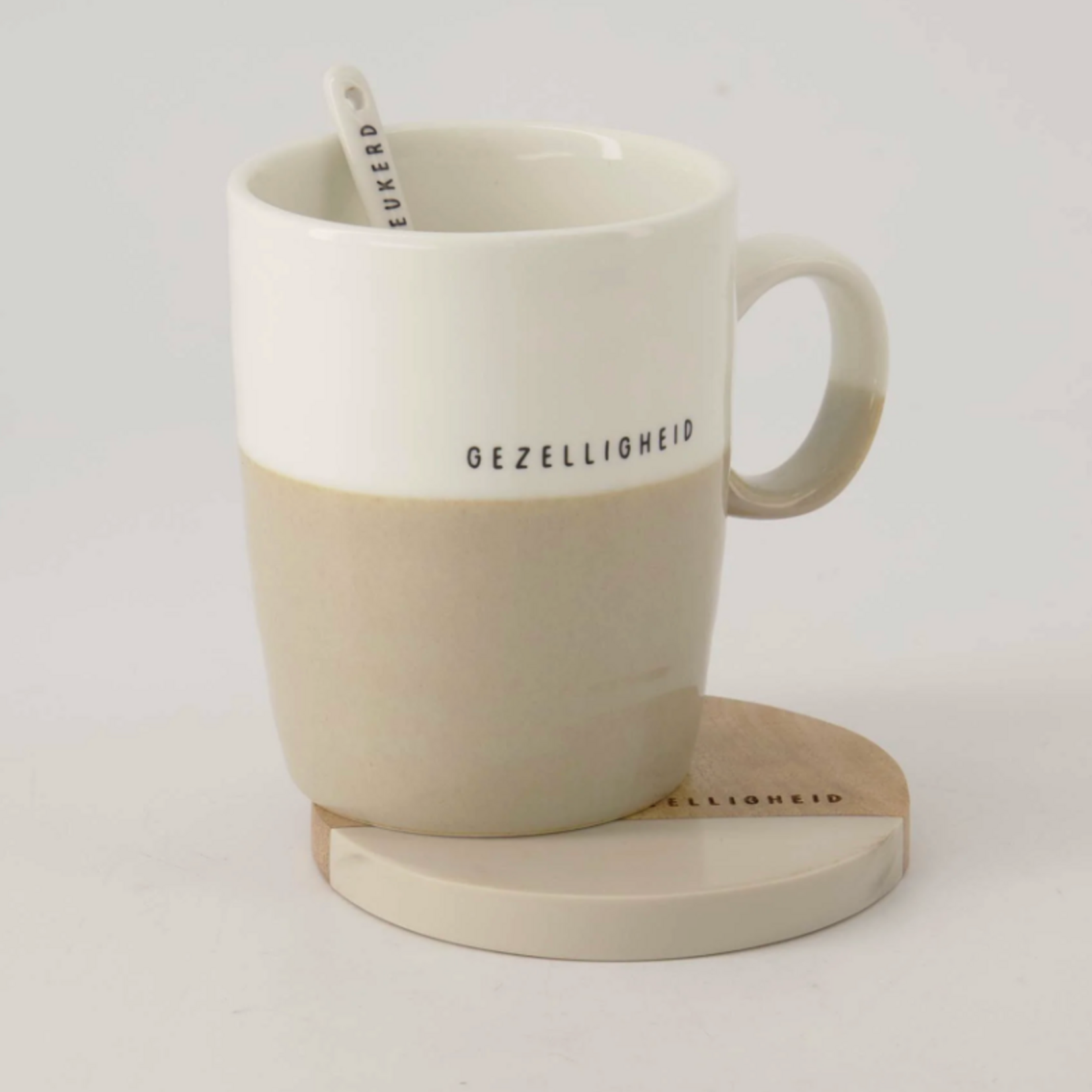 ZUSSS ZUSSS - Theemok gezelligheid wit/blauw