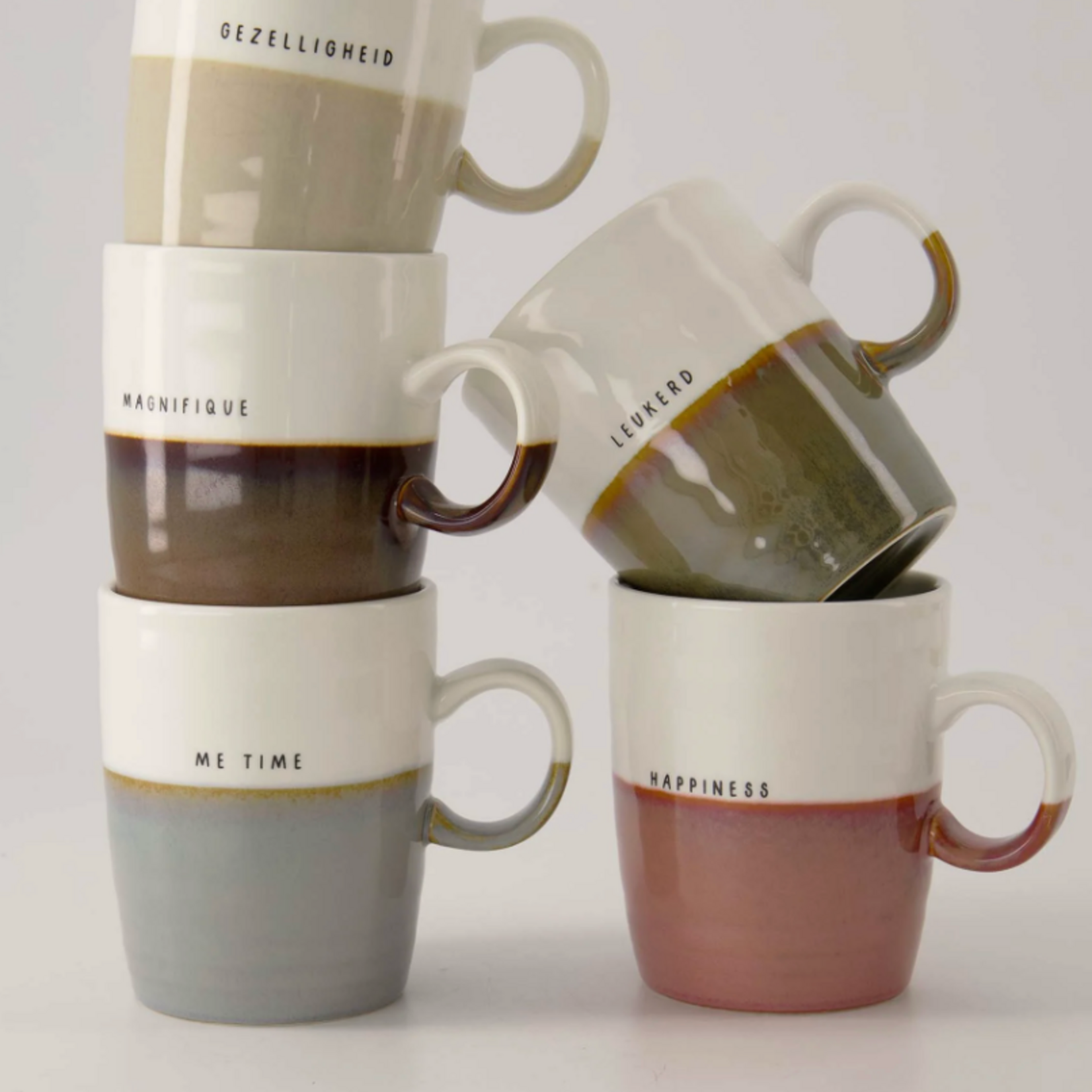 ZUSSS ZUSSS - Theemok gezelligheid wit/blauw