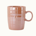 ZUSSS ZUSSS - Theemok hartje parelmoer roze