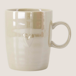 ZUSSS ZUSSS - Theemok hartje parelmoer zand