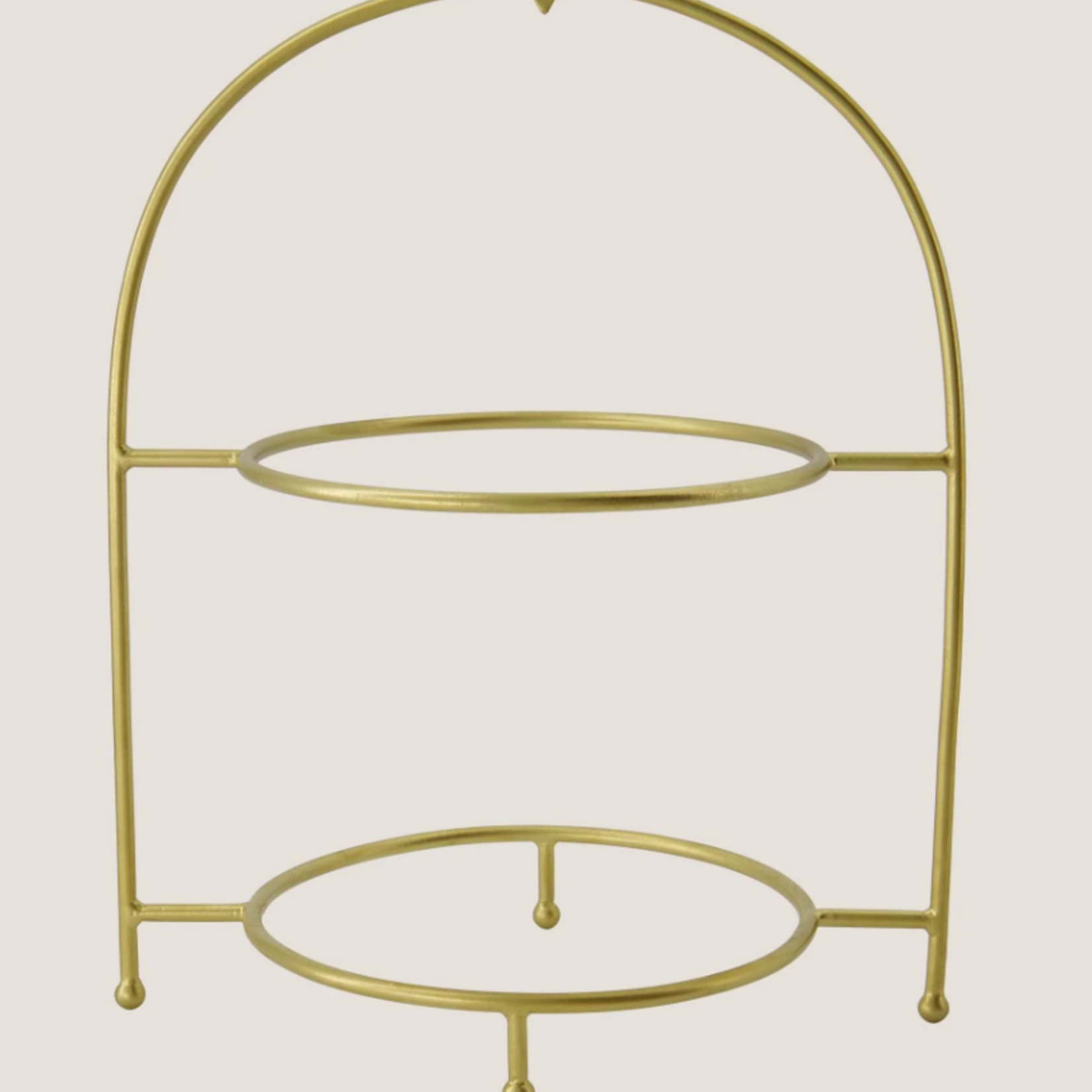 ZUSSS ZUSSS - Etagère metaal goud hartje