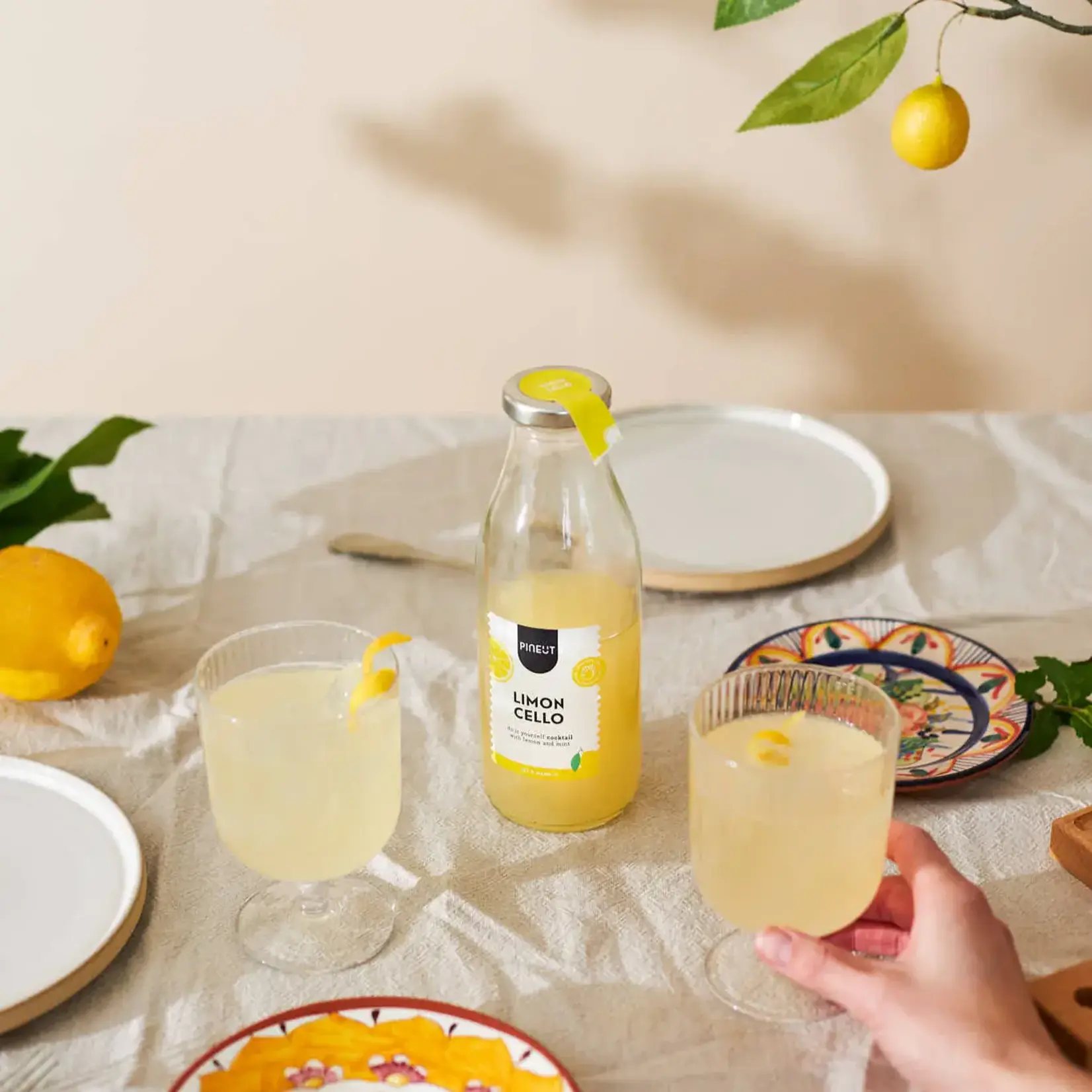 PINEUT PINEUT - Bottle cocktail  limoncello bio