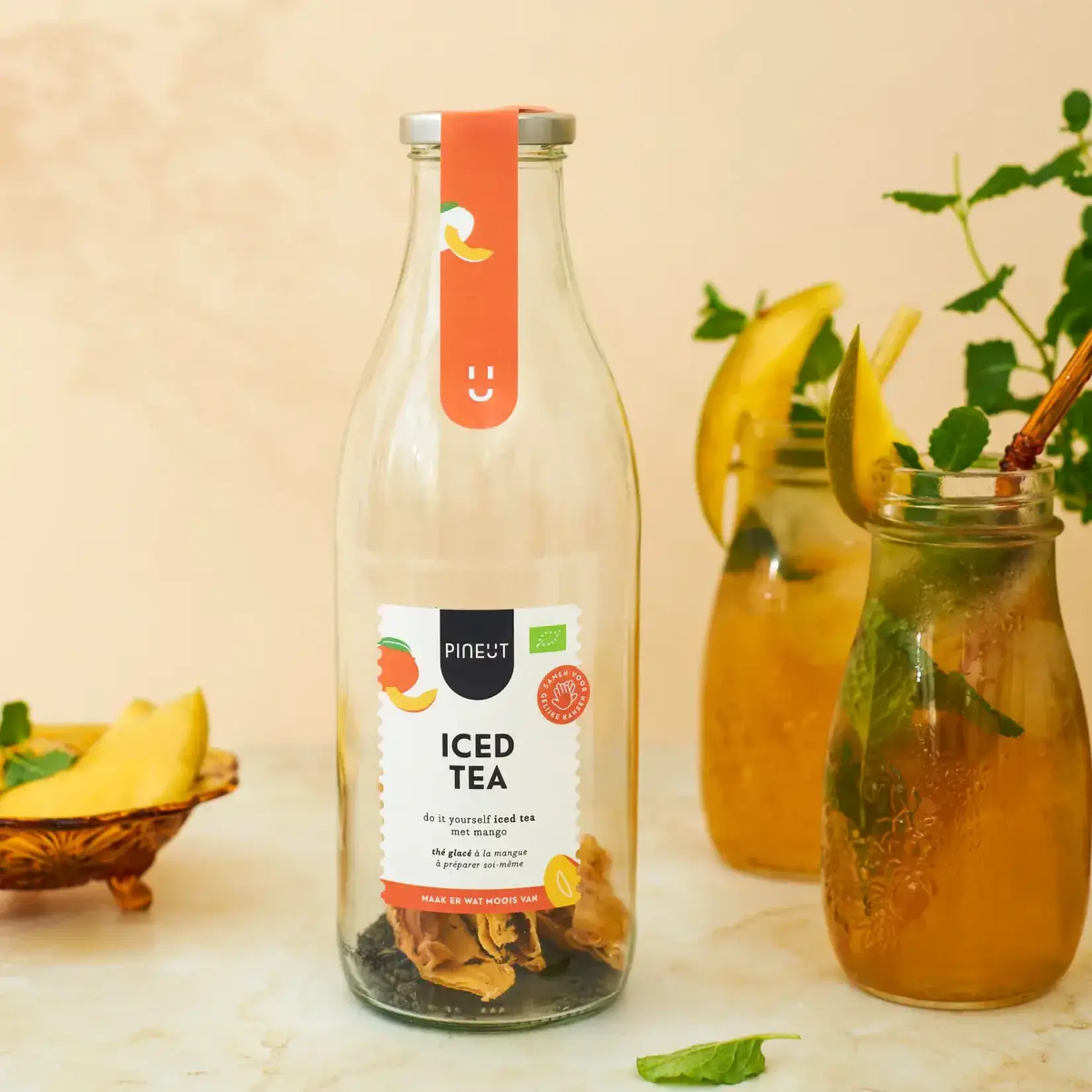 PINEUT PINEUT - Iced Tea | mango & groene thee | zomerdrankje