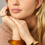 MY JEWELLERY MY JEWELLERY - Donkerbruine resin bangle