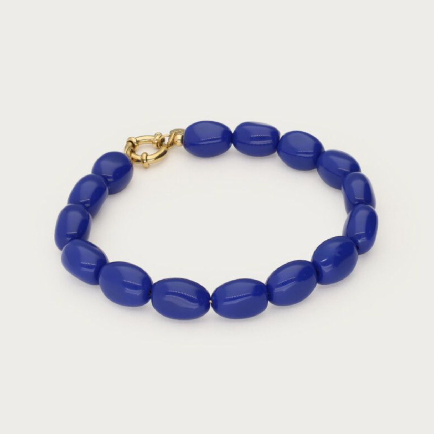 MY JEWELLERY MY JEWELLERY - Donkerblauwe kralenarmband