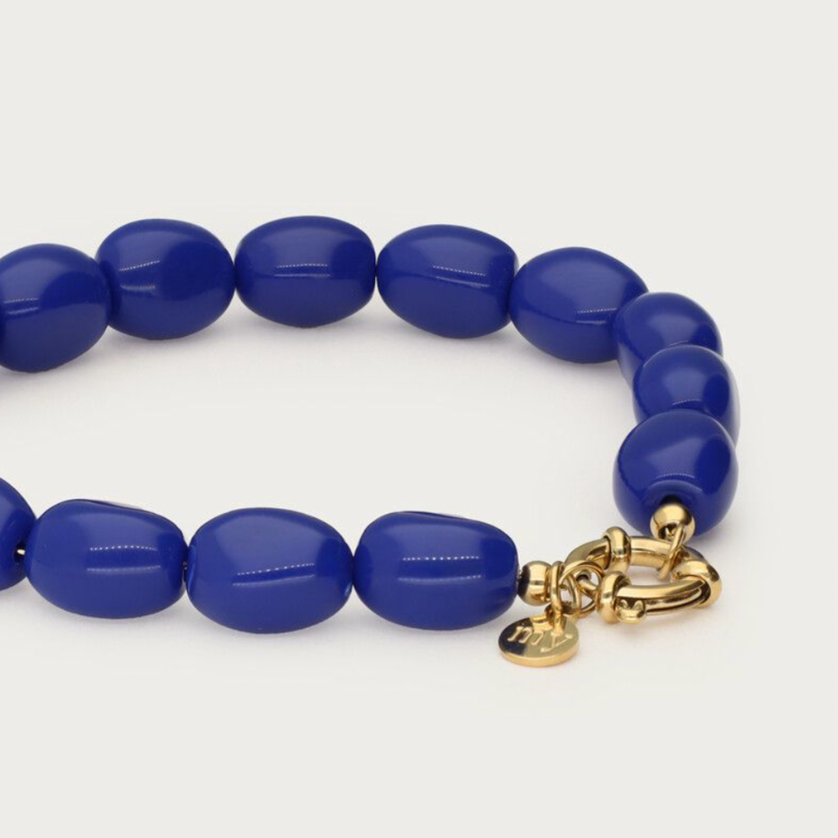 MY JEWELLERY MY JEWELLERY - Donkerblauwe kralenarmband