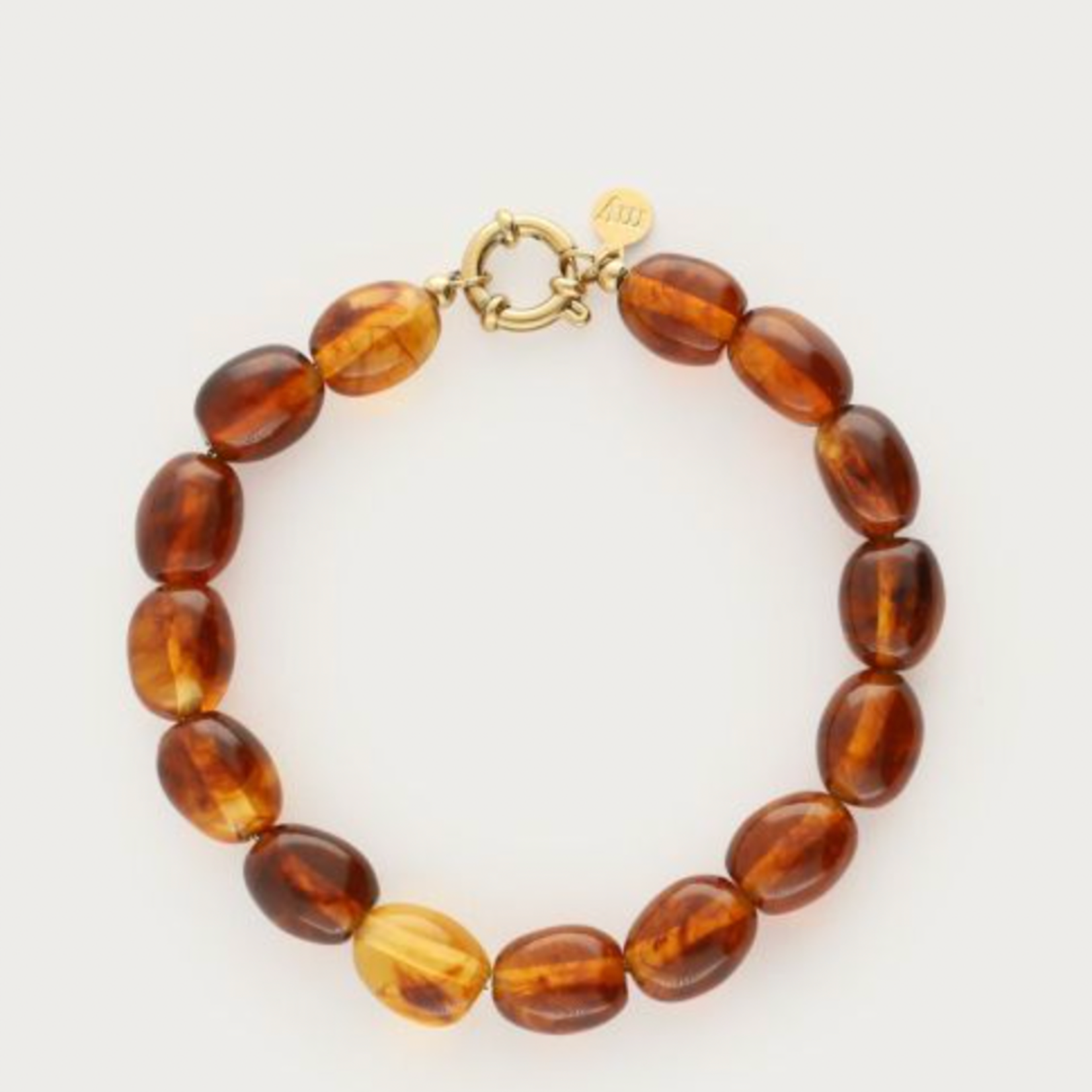 MY JEWELLERY MY JEWELLERY - Bruine kralenarmband