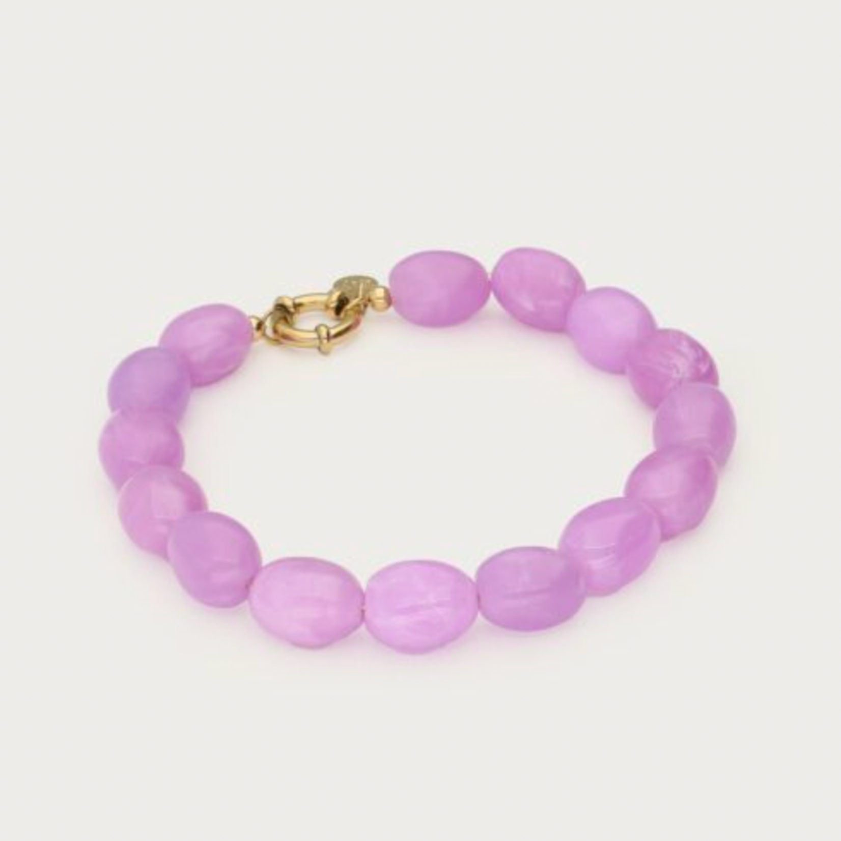 MY JEWELLERY MY JEWELLERY - Paars/lila kralen armband