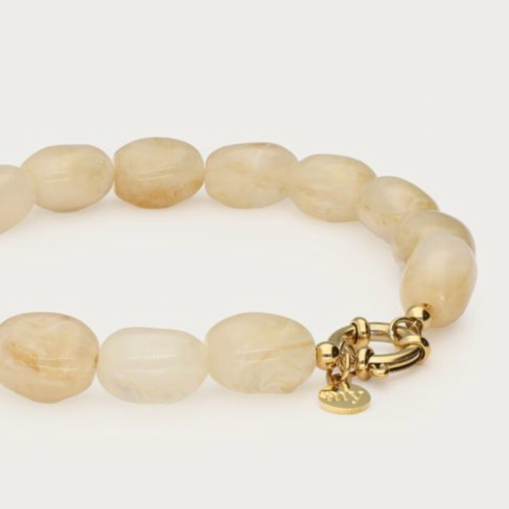 MY JEWELLERY MY JEWELLERY - Beige kralenarmband