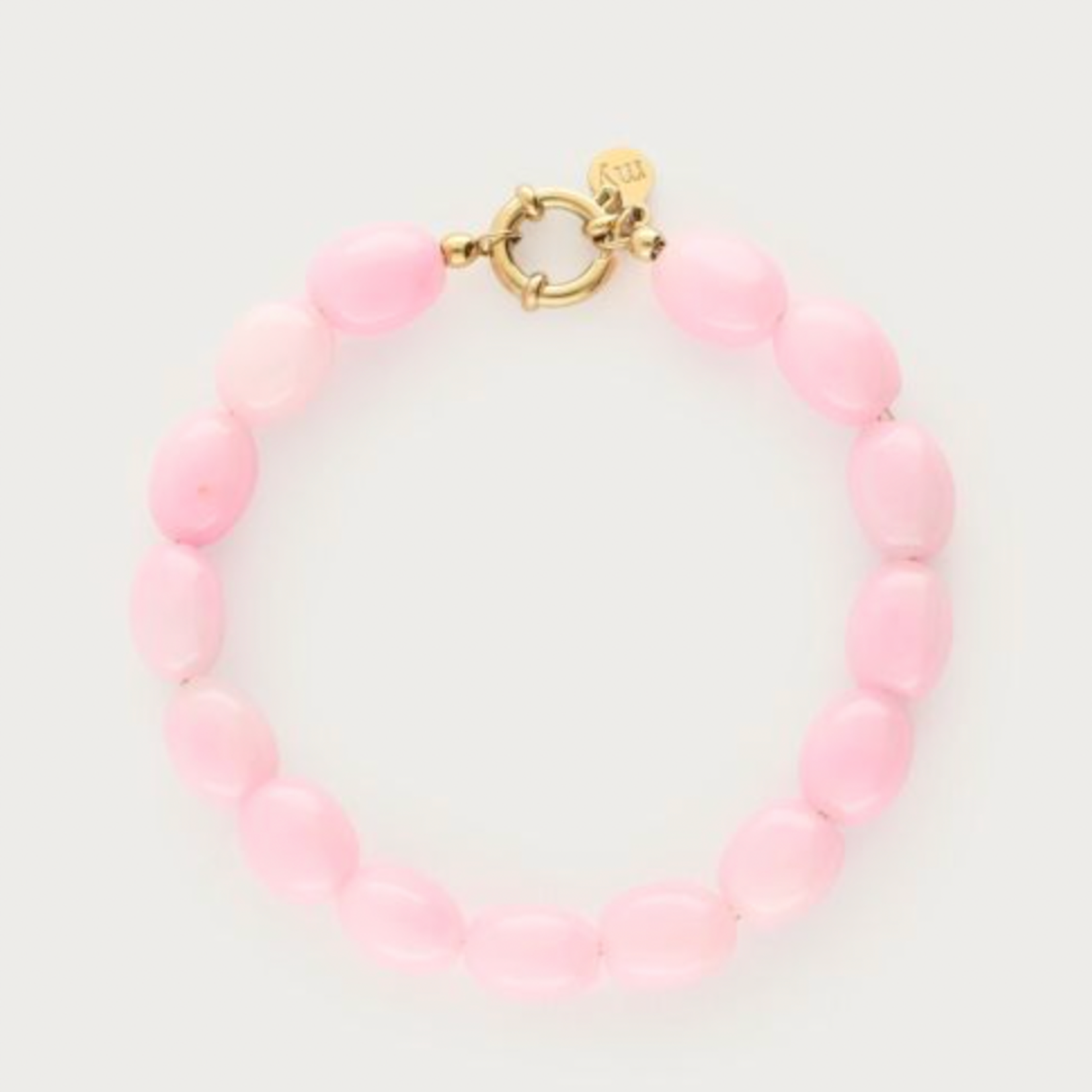 MY JEWELLERY MY JEWELLERY - Licht roze kralenarmband