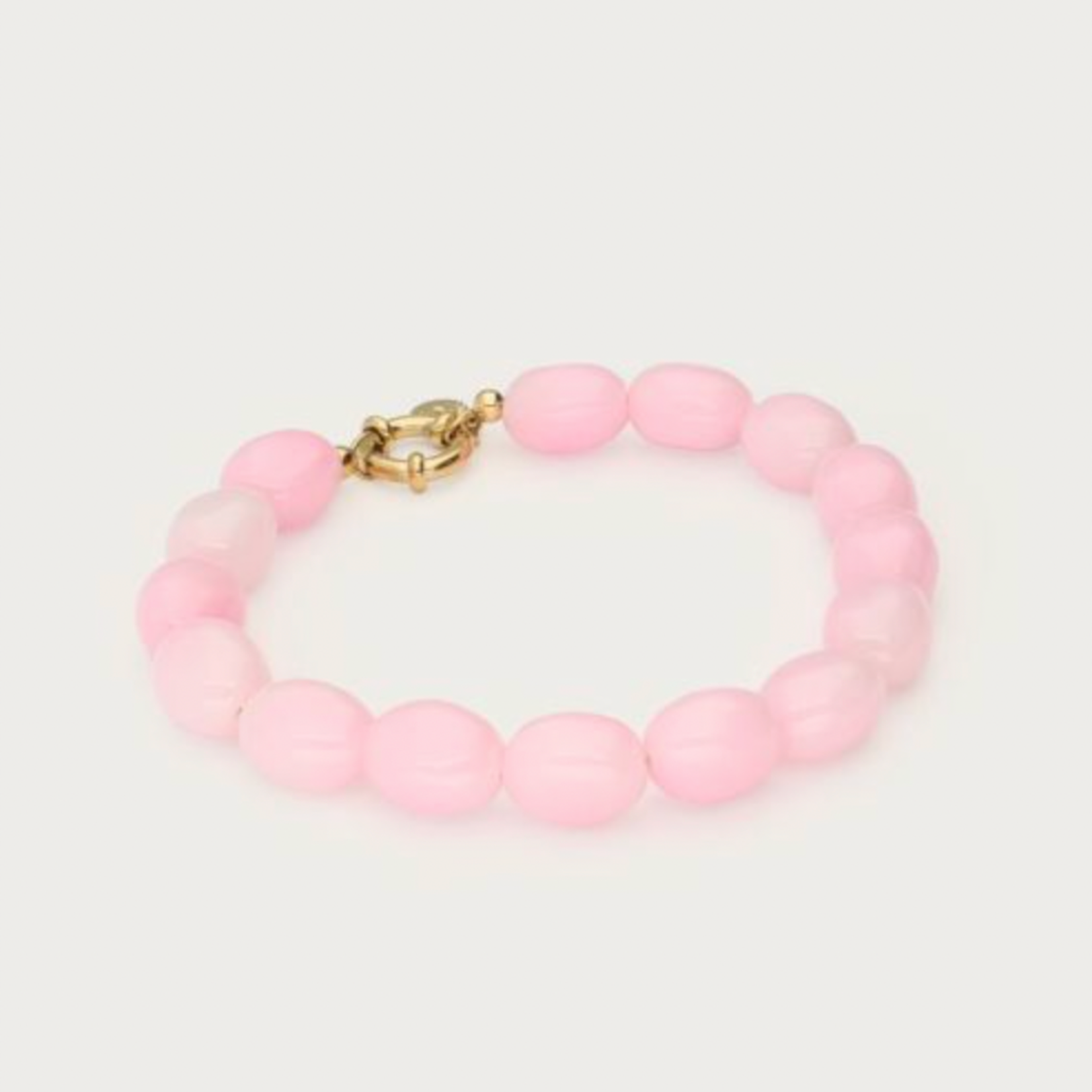 MY JEWELLERY MY JEWELLERY - Licht roze kralenarmband