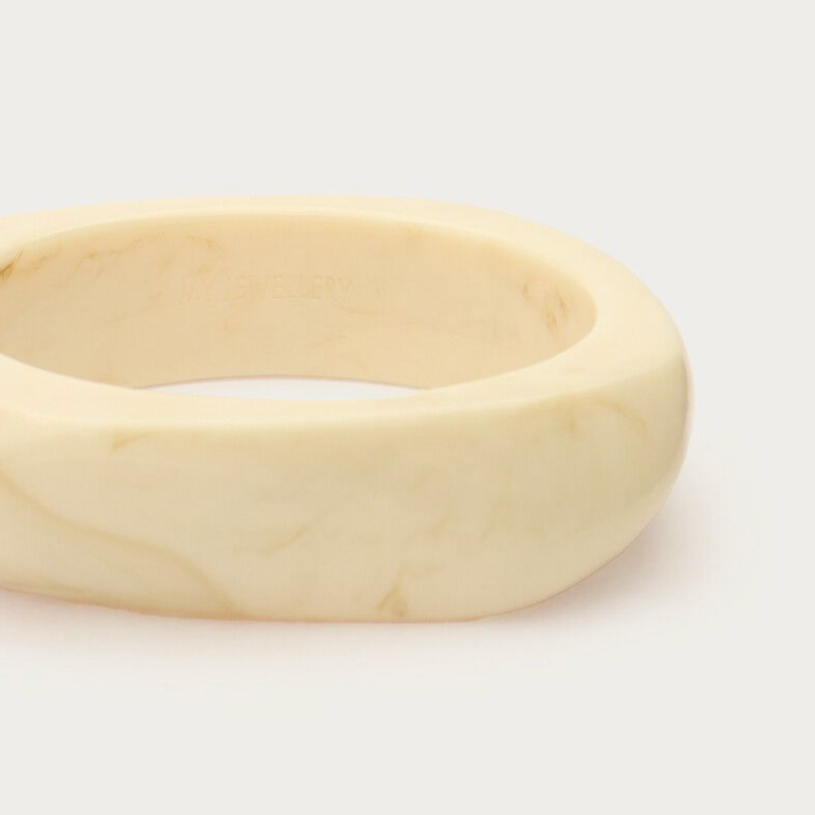 MY JEWELLERY MY JEWELLERY - Witte resin bangle