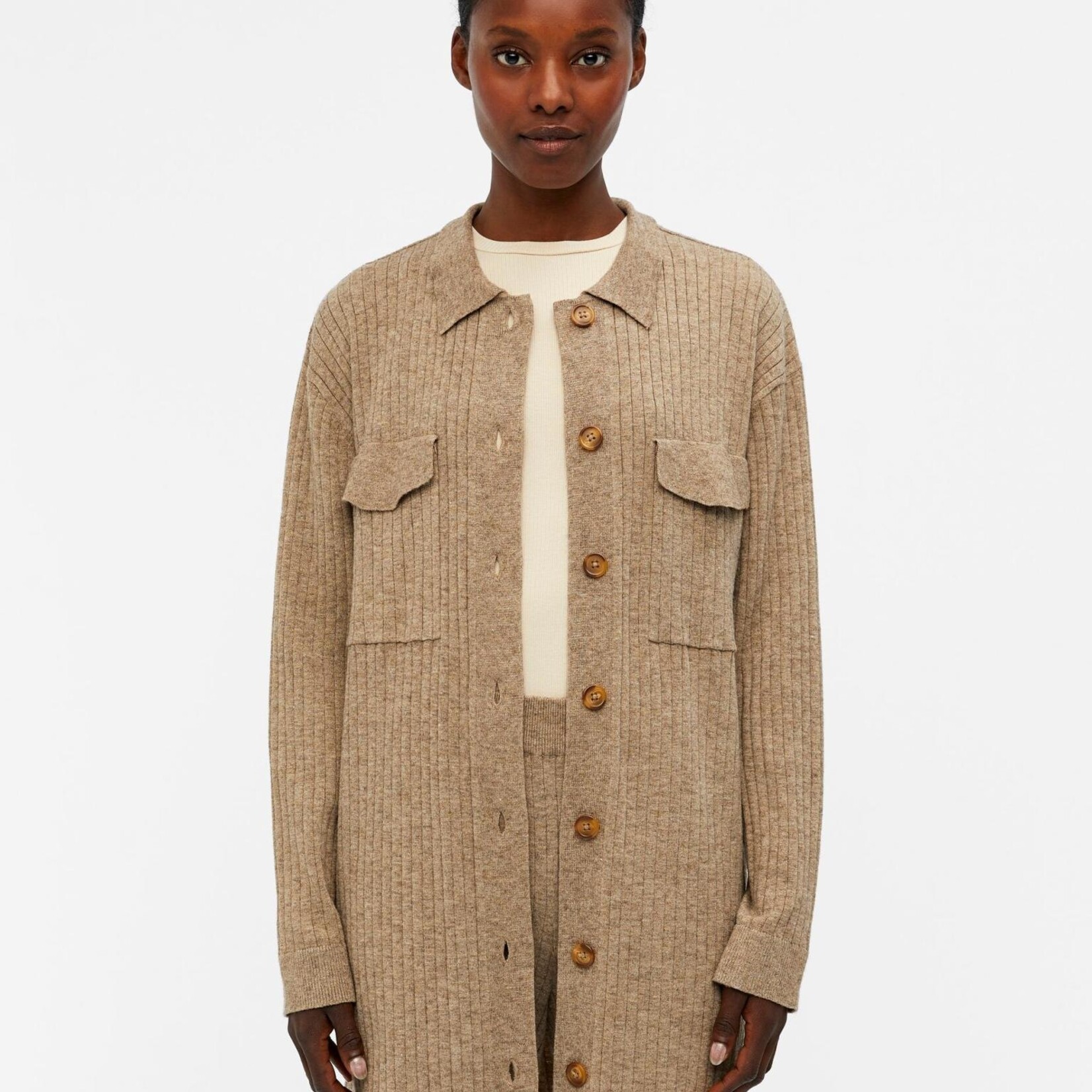 OBJECT OBJECT - Knit shirt Noelle Meza noos Fossil MAAT S