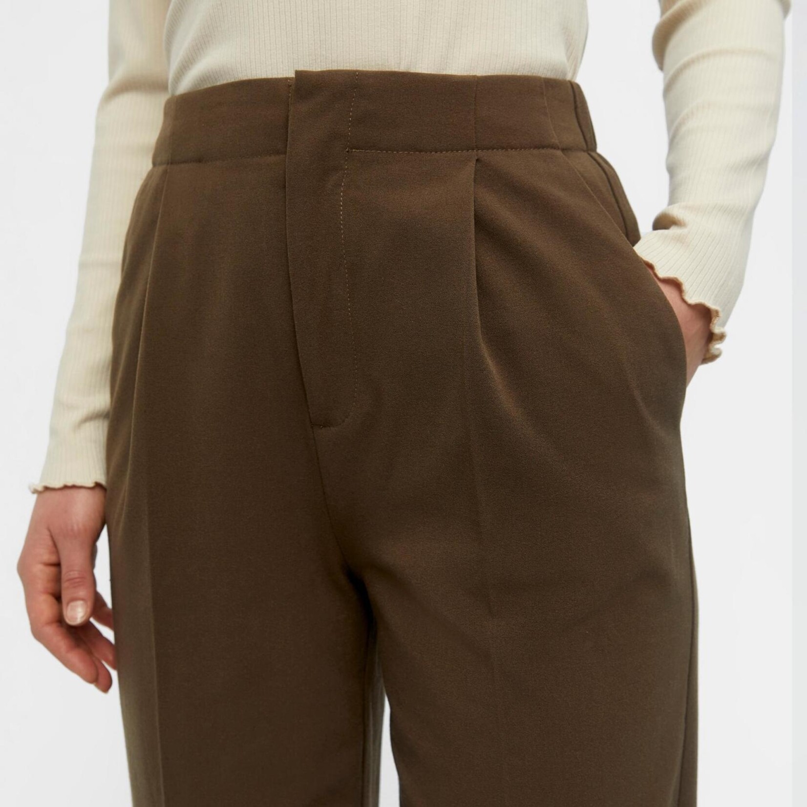 OBJECT OBJECT - Broek Sanni bruin