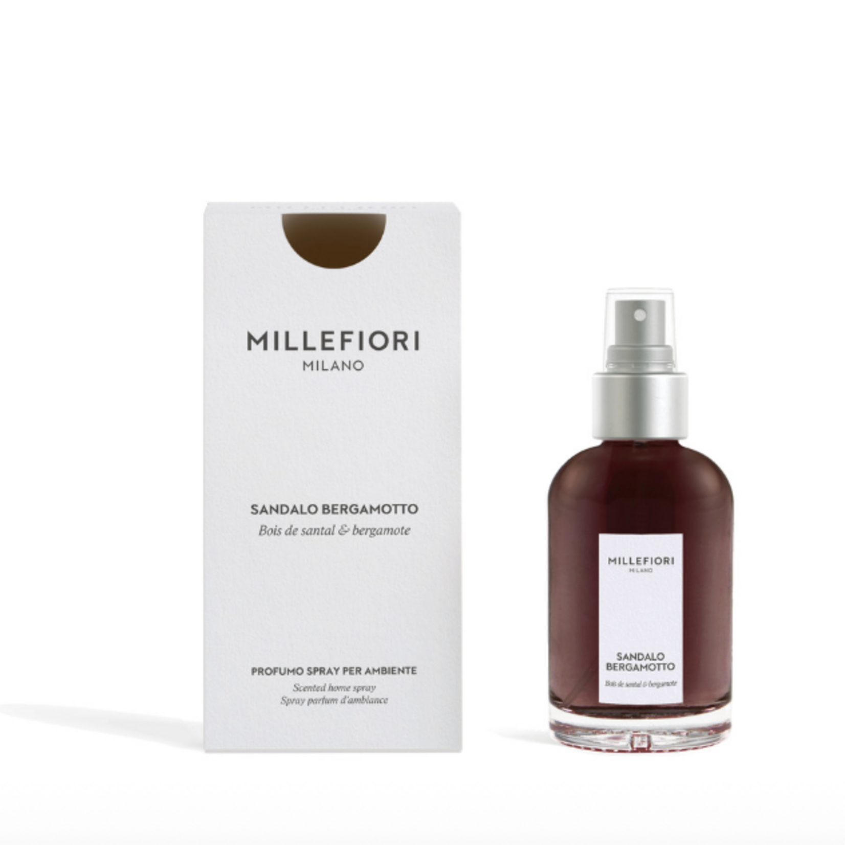 MILLEFIORI MILANO MILLEFIORI MILANO - Roomspray 100ml Sandalo Bergamotto