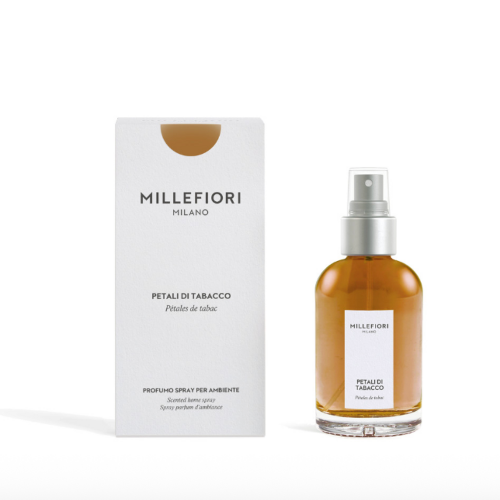 MILLEFIORI MILANO MILLEFIORI MILANO - Roomspray 100ml Petali di Tabacco