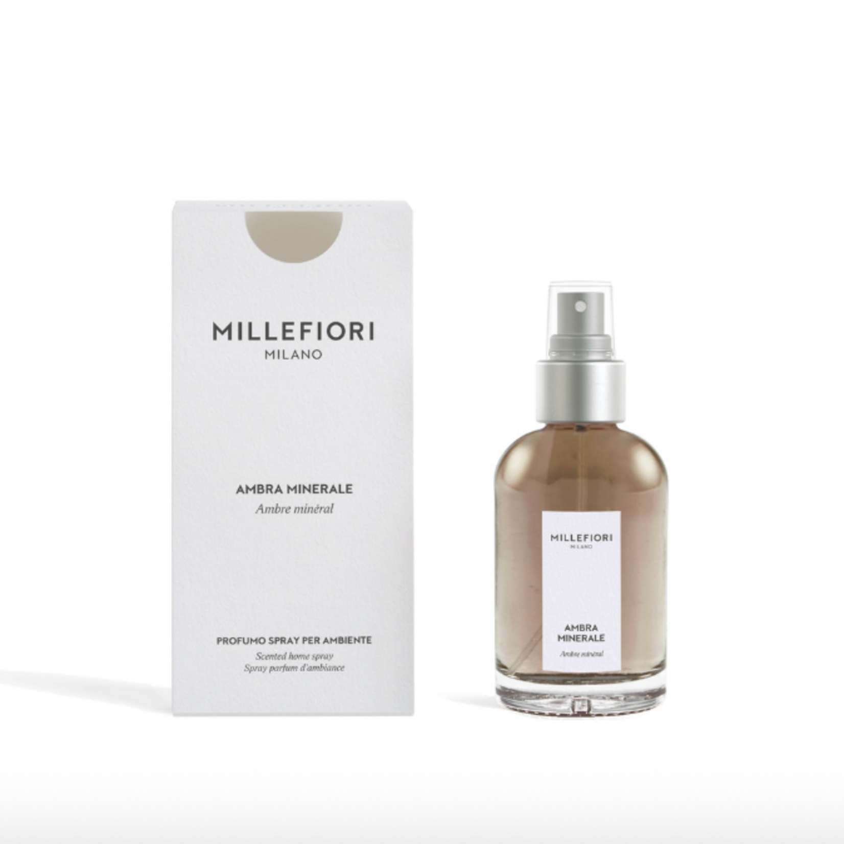 MILLEFIORI MILANO MILLEFIORI MILANO - Roomspray 100ml Ambra Minerale