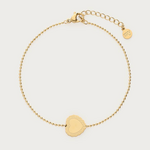 MY JEWELLERY MY JEWELLERY - Love armband met hartvormige bedel goud