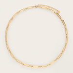 MY JEWELLERY MY JEWELLERY - Love minimalistische schakelketting goud