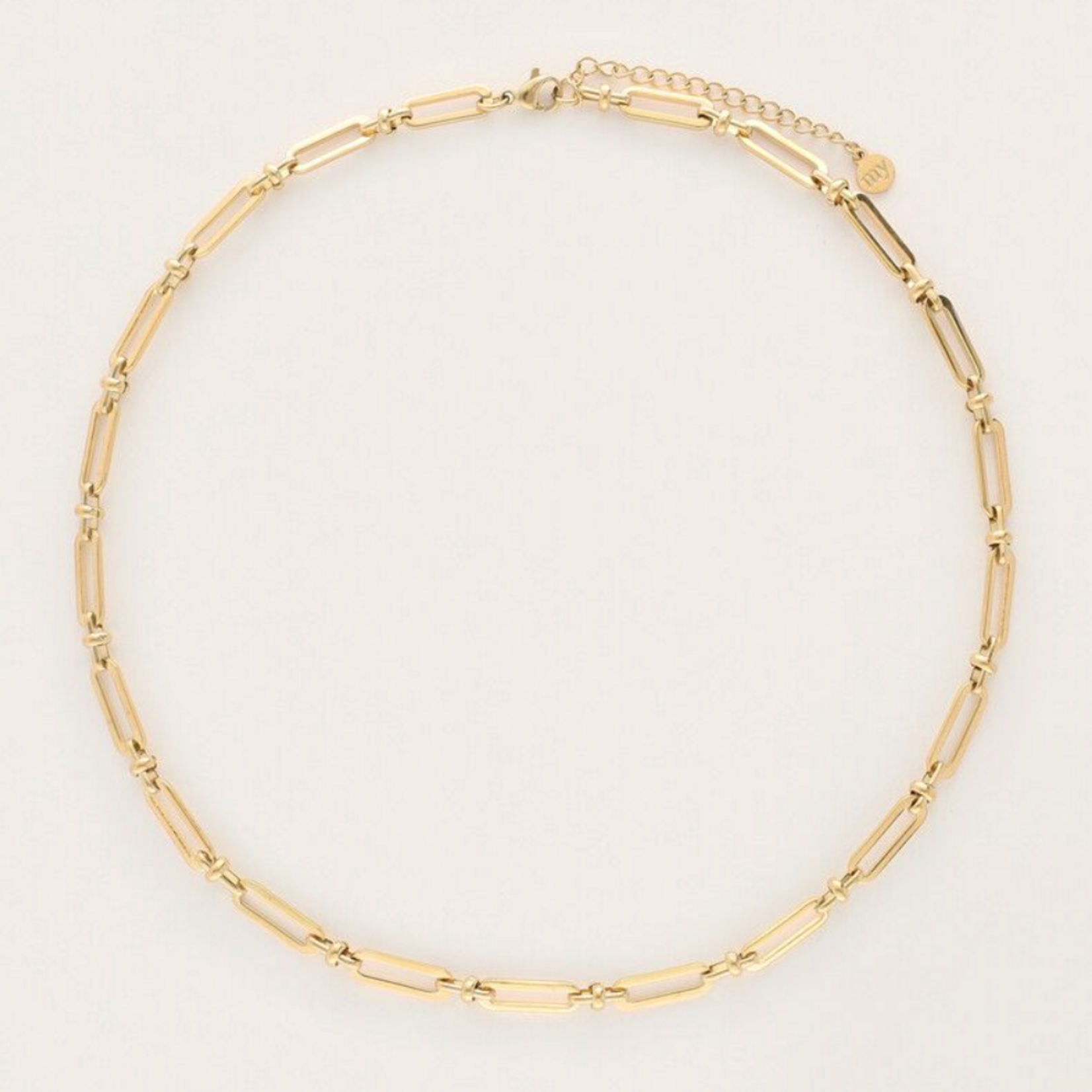 MY JEWELLERY MY JEWELLERY - Love minimalistische schakelketting goud