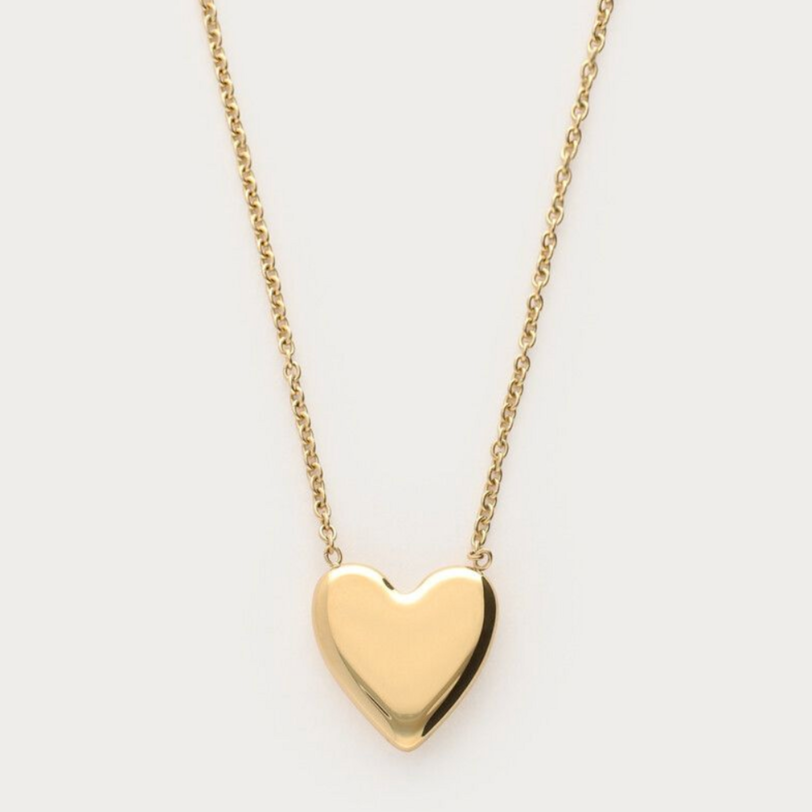 MY JEWELLERY MY JEWELLERY - Minimalistische ketting met hart goud