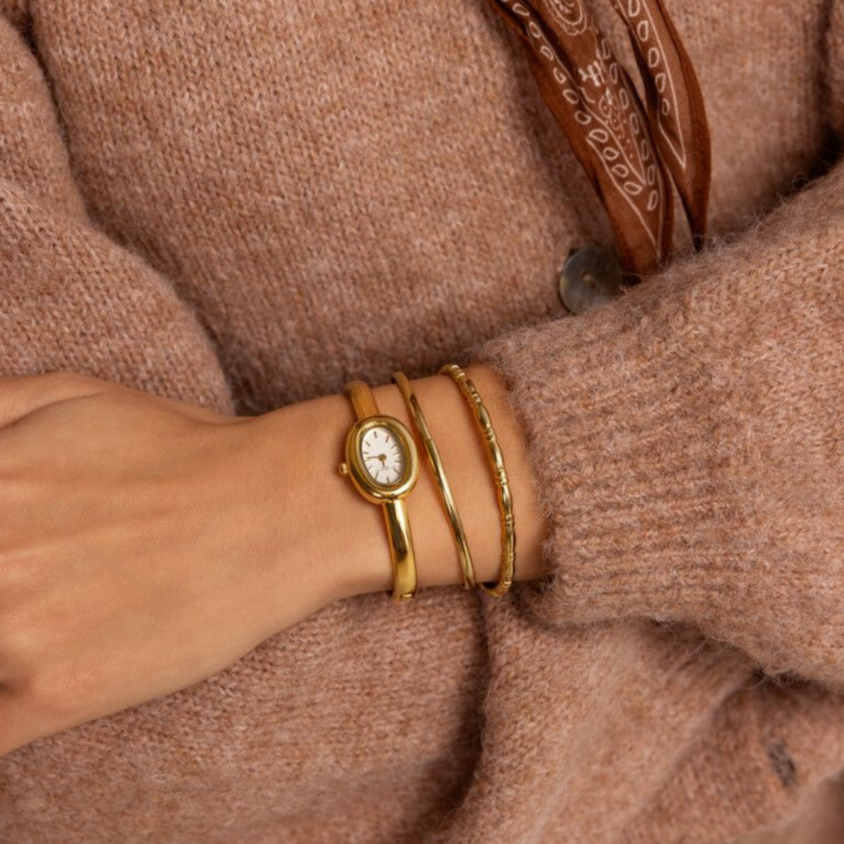 MY JEWELLERY MY JEWELLERY - Bangle horloge goud