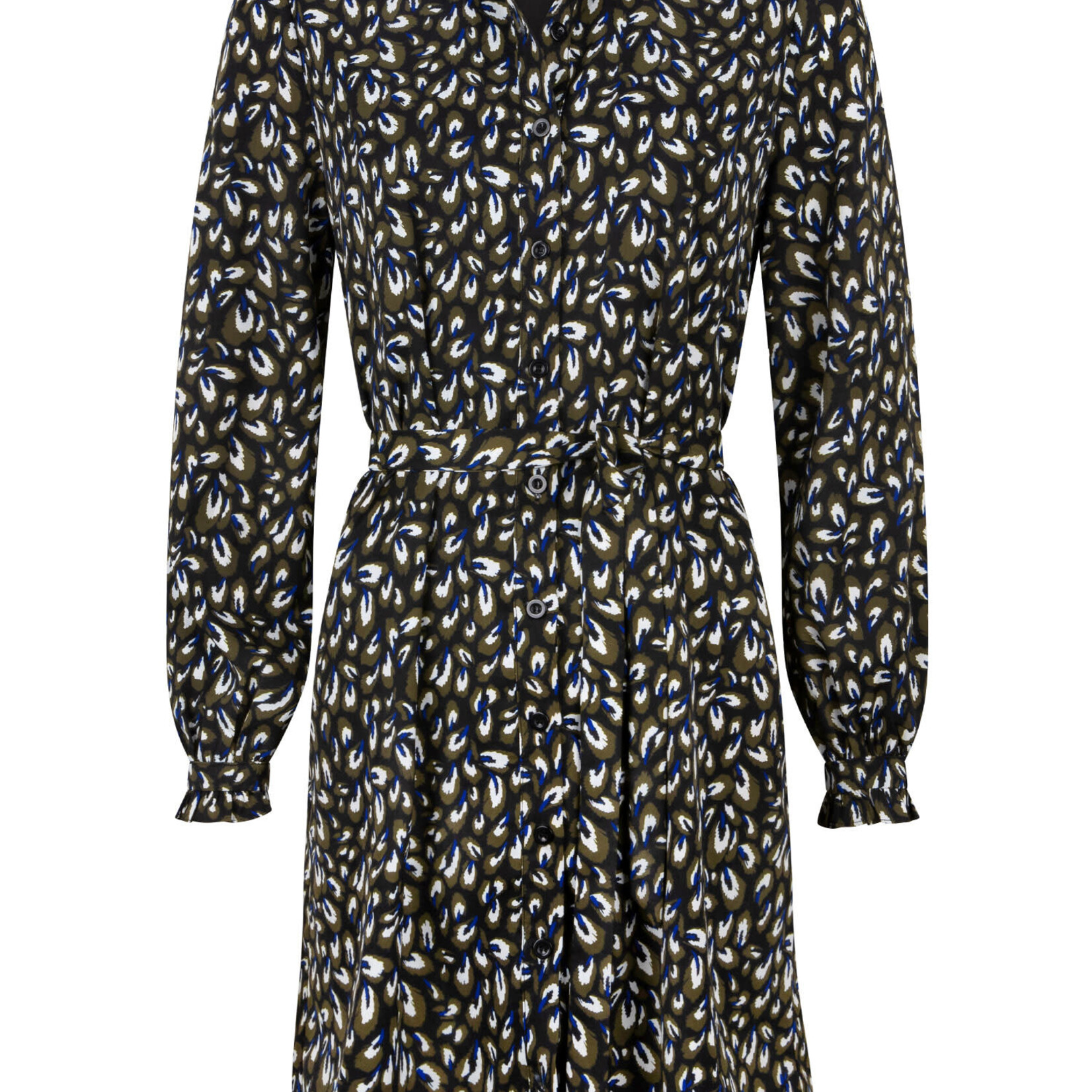 YDENCE YDENCE - Dress Brandy feather print MAAT M