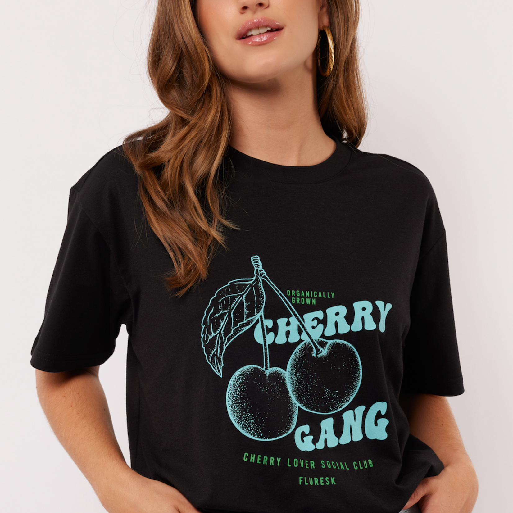 FLURESK FLURESK - T-shirt Miralda black