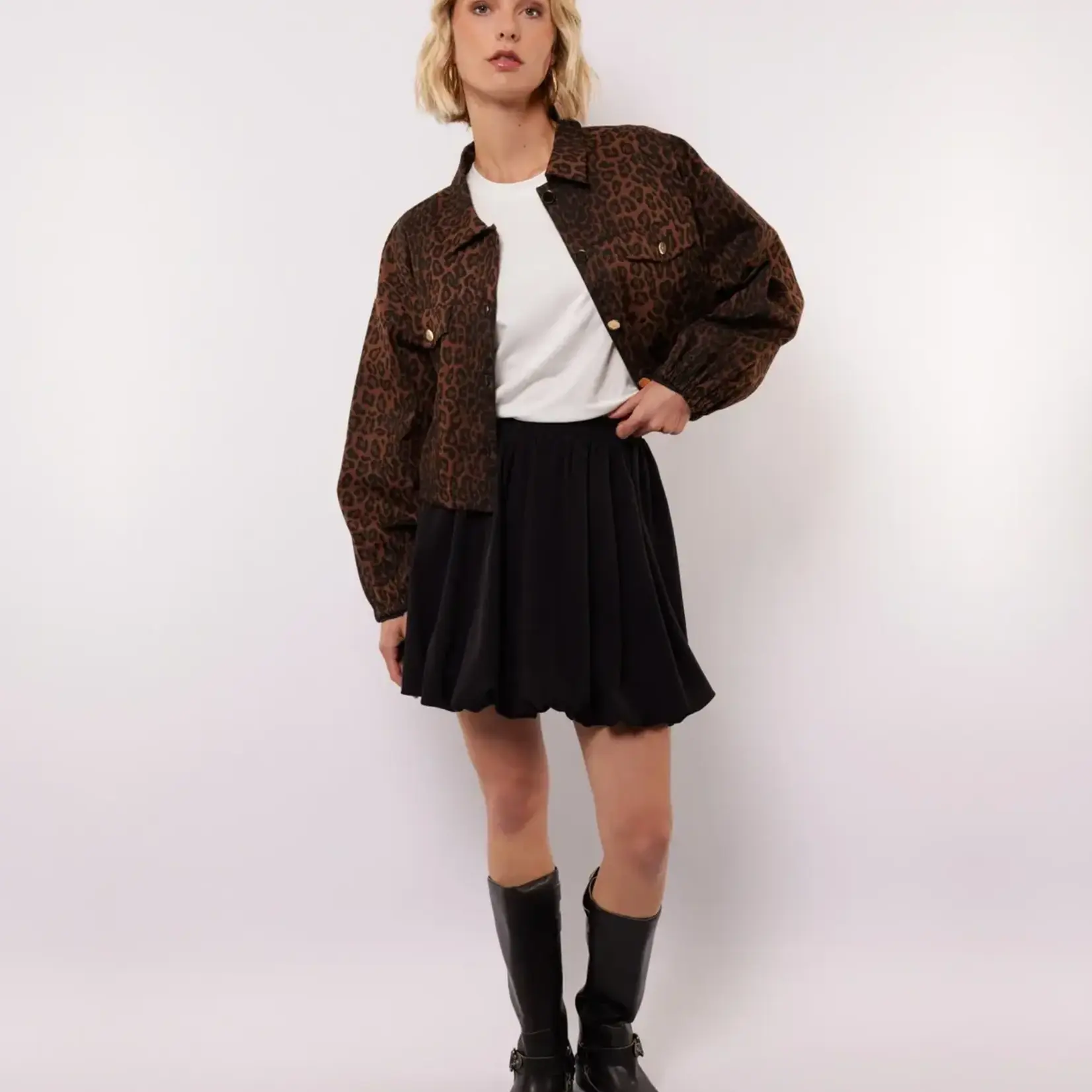 FLURESK FLURESK - Rok Naime zwart