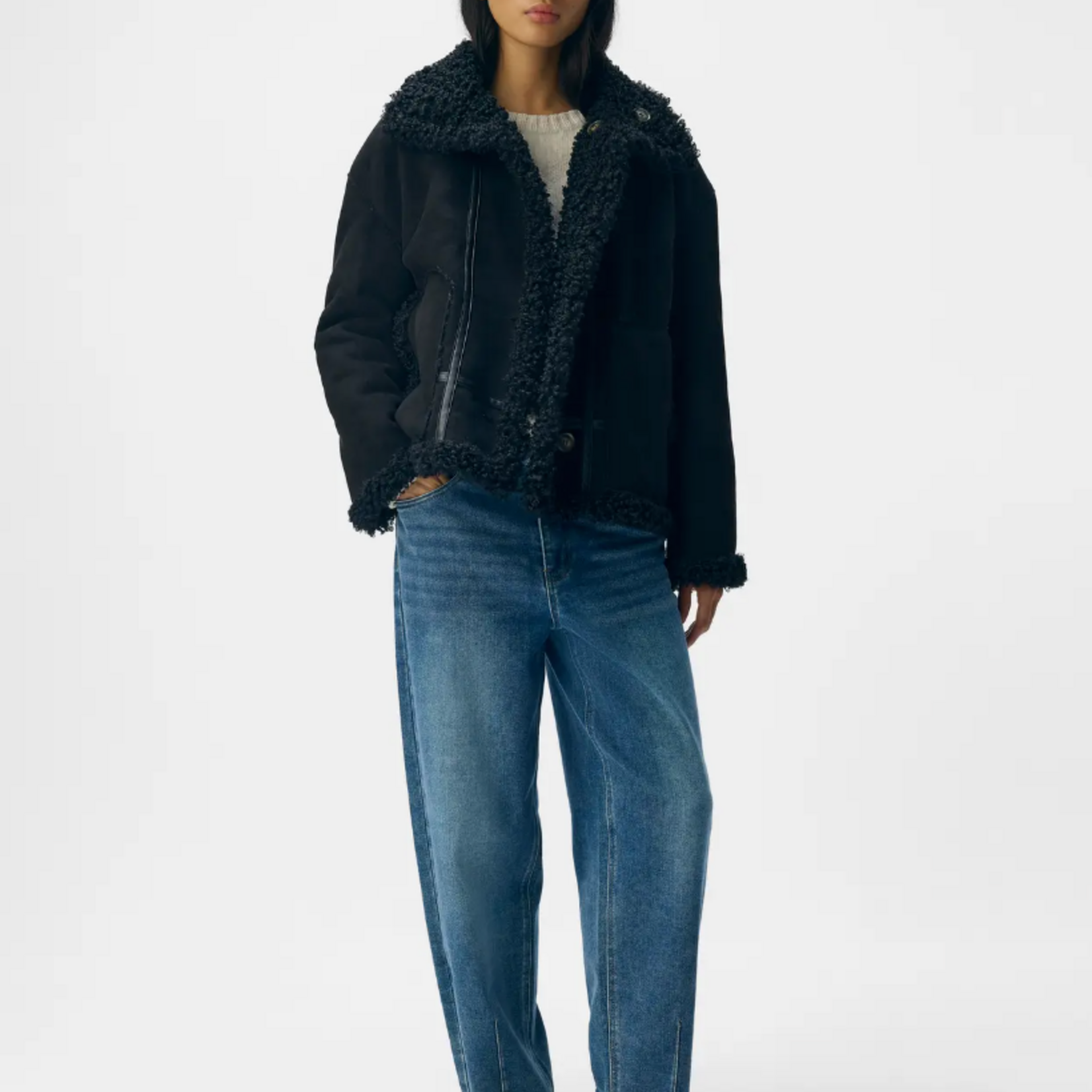 OBJECT OBJECT - Jacket Oaklyn  Black MAAT 36