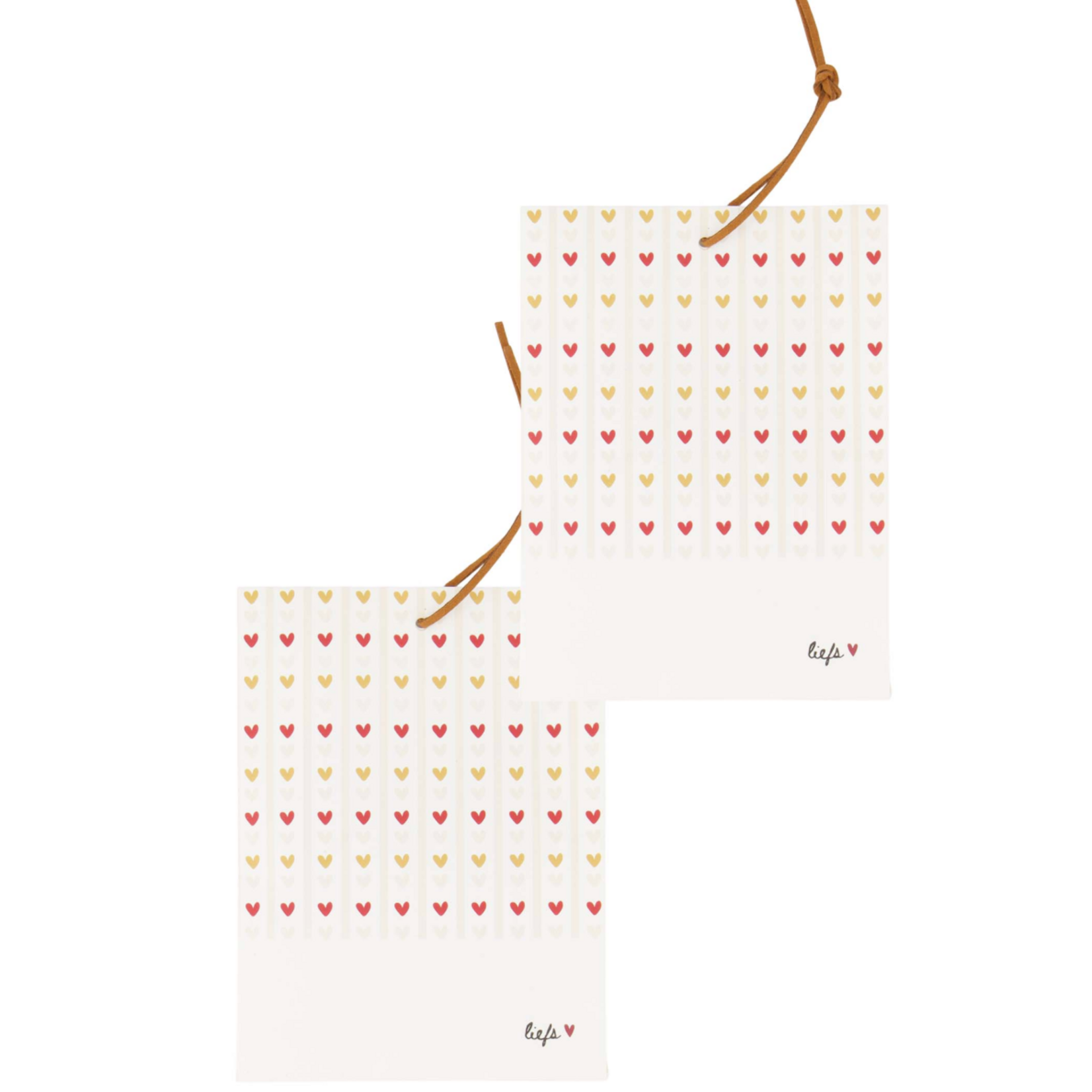 ZUSSS ZUSSS - Set van 2 geurzakjes hartjes liefs