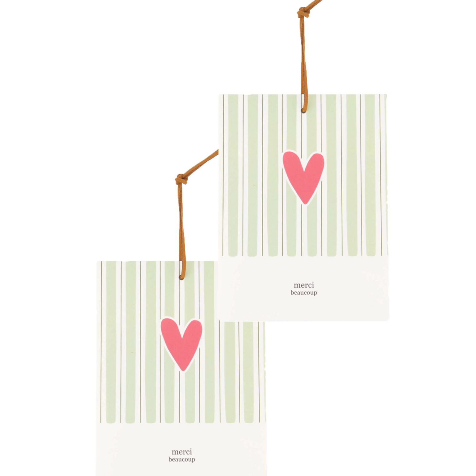 ZUSSS ZUSSS - Set van 2 geurzakjes hartje merci beaucoup