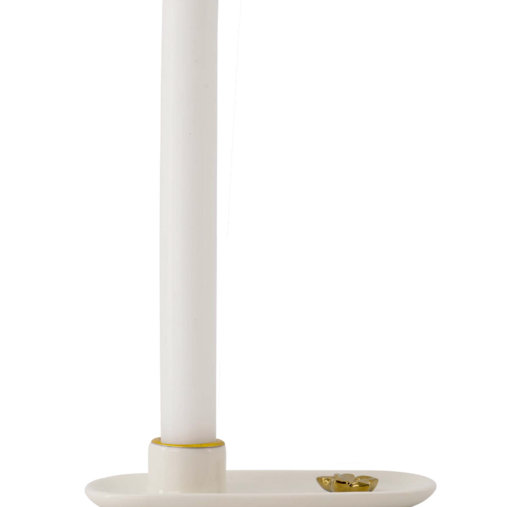 ZUSSS ZUSSS - Kandelaar keramiek met bloem