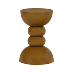WOOOD EXCLUSIVE WOOOD - Bijzettafel Miel mangohout honing geel