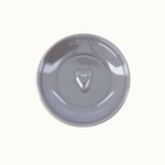 ZUSSS ZUSSS - Dipschaaltje parelmoer hartje grijsblauw