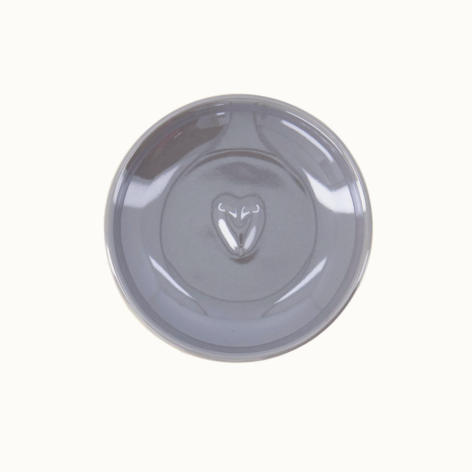 ZUSSS ZUSSS - Dipschaaltje parelmoer hartje grijsblauw