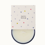 ZUSSS ZUSSS - Geurkaars in wikkel hoera blauw