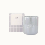 ZUSSS ZUSSS - Geurkaars keramiek parelmoer in doosje hello