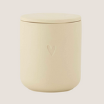 ZUSSS ZUSSS - Geurkaars keramiek hartje zand