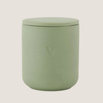 ZUSSS ZUSSS - Geurkaars keramiek hartje groen