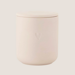 ZUSSS ZUSSS - Geurkaars keramiek hartje lichtroze